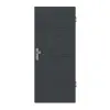 HÖRMANN Drzwi wejściowe do mieszkania Groove 50 antracytowy szary lakier DesignLine