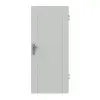 HÖRMANN Drzwi wejściowe do mieszkania Groove 16, lakier szary RAL 7035, DesignLine