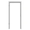 HÖRMANN ościeżnica do drzwi wejściowych do mieszkania szary RAL 7035 lakierowana z zaokrągloną krawędzią