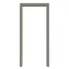 HÖRMANN ościeżnica do drzwi wejściowych do mieszkania taupe (kolor ciemnoszaro-brązowy) lakier RAL 7048 z zaokrągloną krawędzią