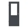 CLASSEN Drzwi wewnętrzne w kolorze Graphit CPL 4.2 z przeszkleniem 