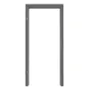 HÖRMANN ościeżnica szary stalowy RAL 7037 Duradecor z zaokrągloną krawędzią