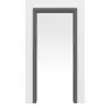 HÖRMANN system drzwi przesuwnych chowany w ścianę szary stalowy RAL 7037 Duradecor z ościeżnicą