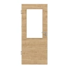 HÖRMANN Drzwi wewnętrzne z dzikiego dębu poziome Duradecor ProLine z przeszkleniem LA 7