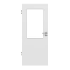HÖRMANN Drzwi wewnętrzne Bütte Białe Duradecor ProLine z przeszkleniem LA 7
