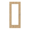 HÖRMANN Drzwi przesuwne z dzikiego dębu Duradecor ProLine z przeszkleniem LA 8