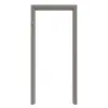HÖRMANN ościeżnica taupe (kolor ciemnoszaro-brązowy) RAL 7048 lakier z prostokątną krawędzią