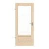 RADEX Drzwi wewnętrzne Typ 6002-01-LA Świerk Lite Drewno