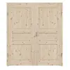 RADEX drzwi dwuskrzydłowe Typ 6002-03 sosna drewno lite z ościeżnicą