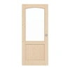 RADEX Drzwi przesuwne Typ 6002-B-LA Świerk Lite Drewno