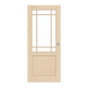 RADEX Drzwi przesuwne Typ 6002-LA SPR 62/R Świerk Lite Drewno