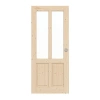 RADEX Drzwi przesuwne Typ 6002-04-LA2 Świerk Lite Drewno