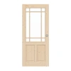 RADEX Drzwi przesuwne Typ 6002-04-SF9 Świerk Lite Drewno