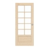 RADEX Drzwi przesuwne Typ 6002-SP10 Świerk Lite Drewno