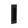 INTERSTEEL Muszla uchwytowa kwadratowa 120 x 40 mm Czarny matowy