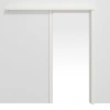 SYSTEM DRZWI PRZESUWNYCH CLASSEN RAL 9016 Biały lakier, montowany na ścianie z ościeżnicą