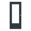 WESTAG drzwi przesuwne tytanowa szarość A 416 PortaLit CPL z przeszkleniem LA-DIN