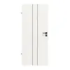 Drzwi wewnętrzne Linea Black 05 biały lakier RAL 9016