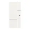 Drzwi przesuwne Linea Black M72 biały lakier RAL 9016