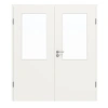 CLASSEN Drzwi podwójne Białe RAL 9016 CPL 4.2 z przeszkleniem z ościeżnicą