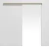 HÖRMANN System drzwi przesuwnych prowadzonych przed ścianą ultramat w kolorze taupe bez ościeżnicy