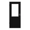 HÖRMANN Drzwi wewnętrzne czarne RAL 9005 lakier ProLine z przeszkleniem LA-7