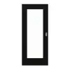 HÖRMANN Drzwi przesuwne czarne RAL 9005 lakier ProLine z przeszkleniem LA-8