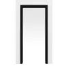 HÖRMANN system drzwi przesuwnych chowany w ścianę czarny RAL 9005 lakier ProLine z ościeżnicą