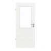 Drzwi wewnętrzne Basic lakierowane na biało podobne do RAL 9016 4.16 z przeszkleniem