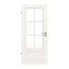 CLASSEN Drzwi wewnętrzne Classic 3.17, biały lakier, z przeszkleniem (szprosy) 