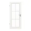 CLASSEN Drzwi wewnętrzne Classic 3.20, biały lakier, z przeszkleniem (szprosy) 