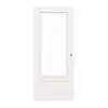 CLASSEN Drzwi przesuwne Classic 3.16, biały lakier, z przeszkleniem 