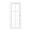 CLASSEN Drzwi przesuwne Classic 3.20, biały lakier, z przeszkleniem (szprosy) 