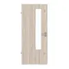Drzwi wewnętrzne Basic 4.18, jasny orzech Columbia, folia dekoracyjna, z przeszkleniem 