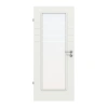 CLASSEN Drzwi wewnętrzne Białe RAL 9003 CPL 4.9 z przeszkleniem