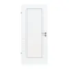 CLASSEN Drzwi wewnętrzne 4.10, CPL, białe ze strukturą, z przeszkleniem 