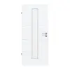 CLASSEN Drzwi wewnętrzne 4.11, CPL, białe ze strukturą, z przeszkleniem 