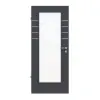 CLASSEN Drzwi wewnętrzne Graphit CPL 4.9 z przeszkleniem 