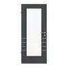 CLASSEN drzwi wewnętrzne grafit CPL 4.10 z przeszkleniem 