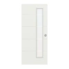 CLASSEN Drzwi przesuwne Białe RAL 9003 CPL 4.12 z przeszkleniem