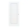 CLASSEN drzwi przesuwne biel ze strukturą CPL 4.7 z przeszkleniem 