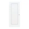 CLASSEN Drzwi przesuwne 4.9, CPL, białe ze strukturą, z przeszkleniem 