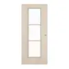 CLASSEN Drzwi przesuwne jasny akacjowy CPL 4.5 z przeszkleniem 