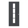 CLASSEN Drzwi przesuwne w kolorze Graphit CPL 4.6 z przeszkleniem 