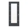 CLASSEN Drzwi przesuwne w kolorze Graphit CPL 4.7 z przeszkleniem 