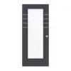 CLASSEN Drzwi przesuwne Graphit CPL 4.9 z przeszkleniem 