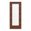 CLASSEN drzwi przesuwne Orzech włoski CPL 4.7 z przeszkleniem 