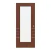 CLASSEN Drzwi przesuwne orzech włoski CPL 4.10 z przeszkleniem 