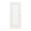 CLASSEN Drzwi przesuwne Białe RAL 9016 CPL 4.10 z przeszkleniem