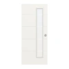 CLASSEN Drzwi przesuwne Białe RAL 9016 CPL 4.12 z przeszkleniem